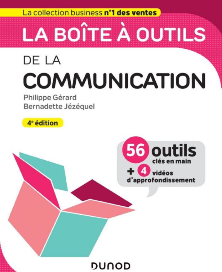 Couverture du livre "La boîte à outils de la communication" par Philippe Gérard et Bernadette Jézéquel