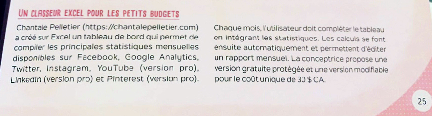 Extrait de "La boîte à outils de la communication" par Philippe Gérard et Bernadette Jézéquel